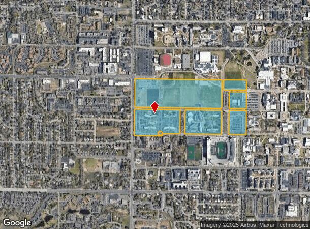 W Pitkin St, Fort Collins, CO Parcel Map