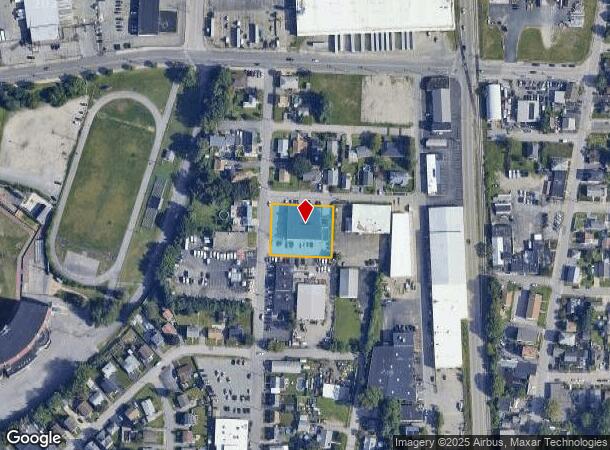  50 Bacon St, Pawtucket, RI Parcel Map