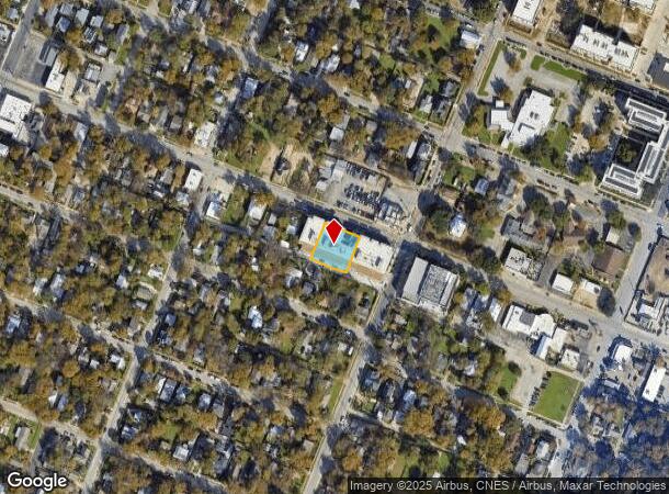  1505 E Cesar Chavez St, Austin, TX Parcel Map