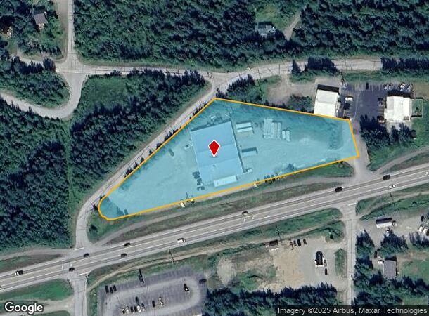 7260 E Schelin Spur, Spur, AK Parcel Map