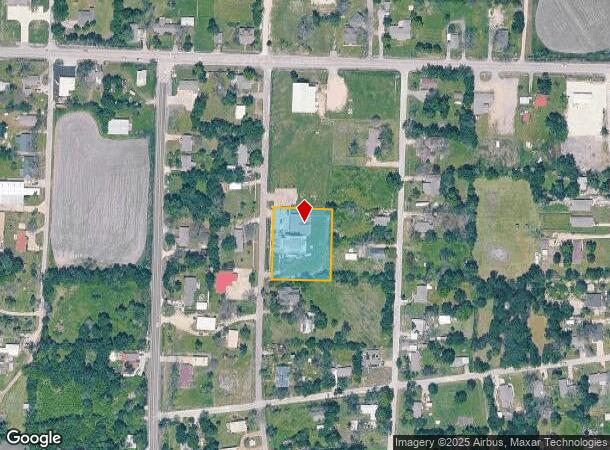  120 Warren St, Nevada, TX Parcel Map