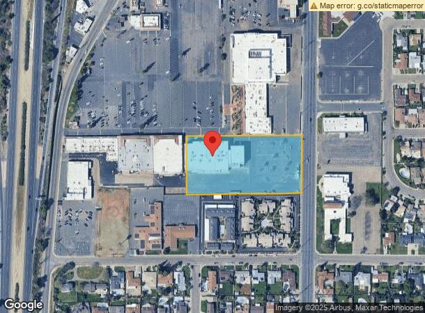  631 N Indiana St, Porterville, CA Parcel Map