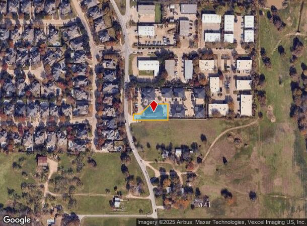  1389 Brumlow Ave, Southlake, TX Parcel Map