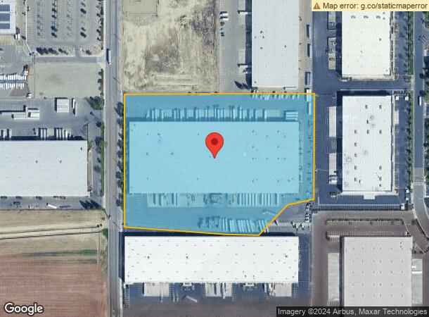  3210 S East Ave, Fresno, CA Parcel Map