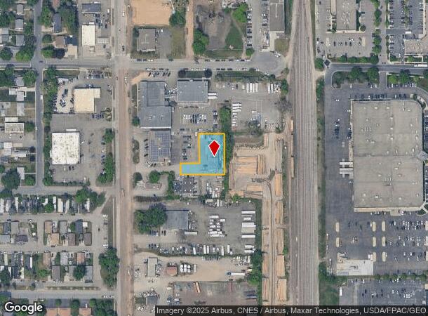  750 4Th St Nw, Saint Paul, MN Parcel Map