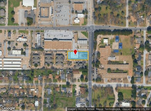 1014 N Fielder Rd, Arlington, TX Parcel Map