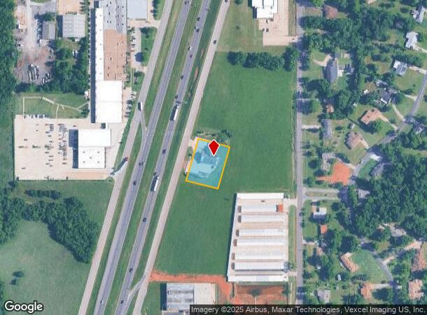 3500 N I 35 Service Rd, Oklahoma City, OK Parcel Map