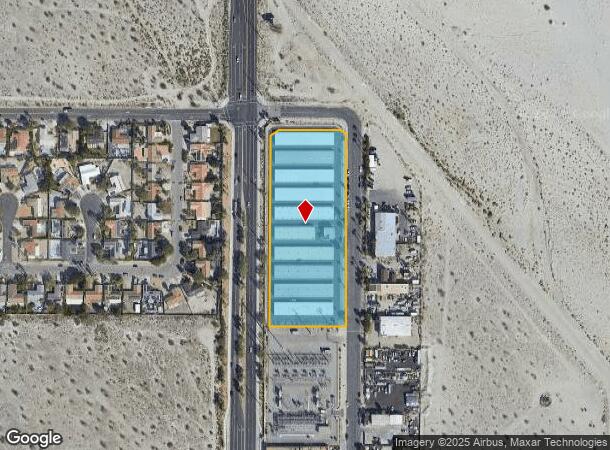  2055 Executive Dr, Palm Springs, CA Parcel Map