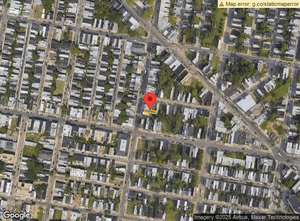  1715 N 25Th St, Philadelphia, PA Parcel Map