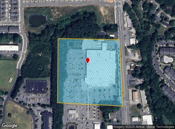  9464 Main St, Woodstock, GA Parcel Map