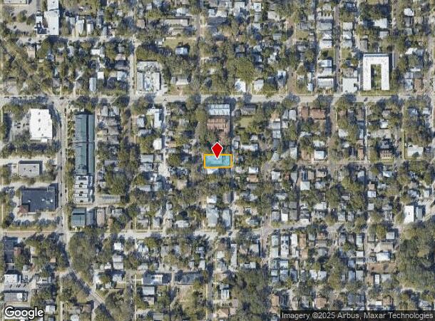  801 Grove St N, Saint Petersburg, FL Parcel Map