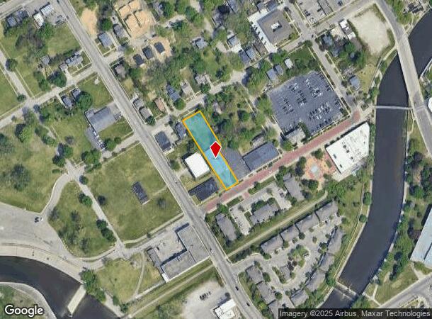  422 W Water St, Flint, MI Parcel Map