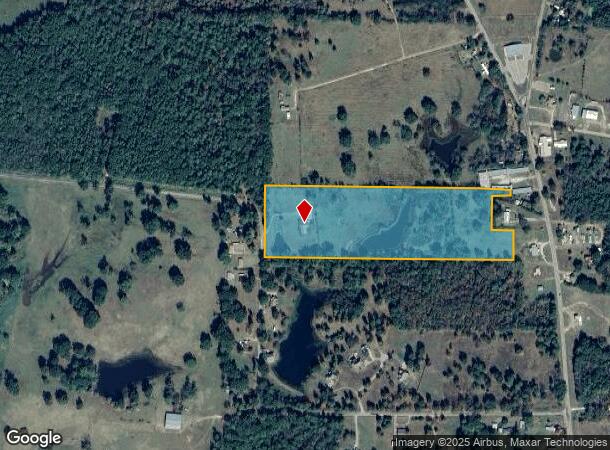  2096 Fm 21, Pittsburg, TX Parcel Map