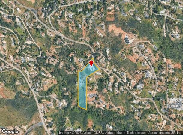 961 Arnold Way, Alpine, CA Parcel Map