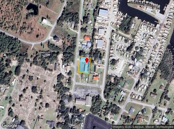 174 Old Ferry Dock Rd, Harkers Island, NC Parcel Map