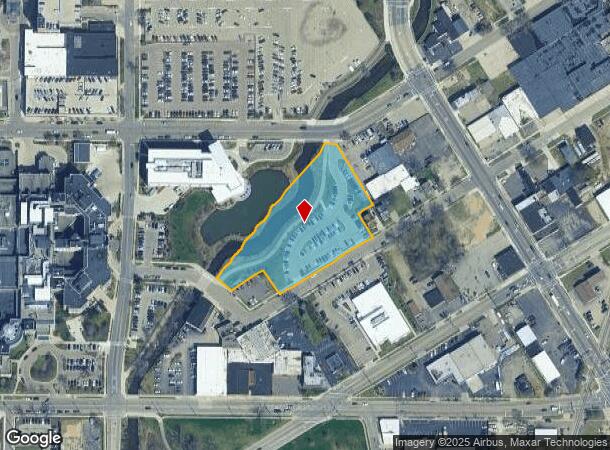  520 E Walnut St, Kalamazoo, MI Parcel Map