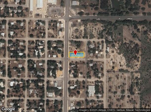 1200 N Bridge St, Brady, TX Parcel Map