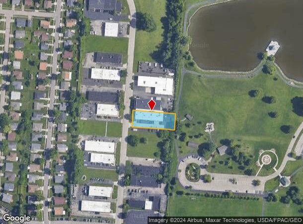  2796 Culver Ave, Dayton, OH Parcel Map