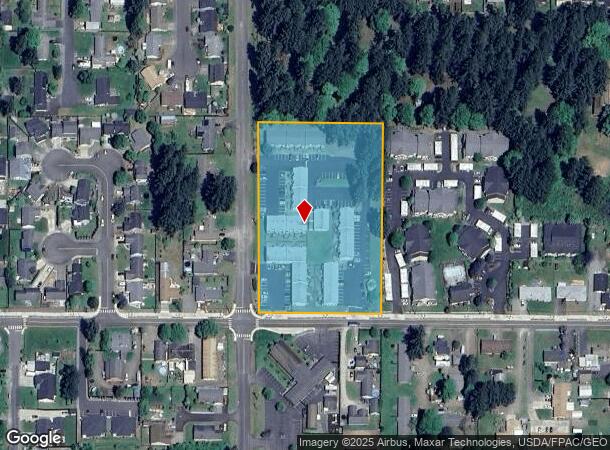  1014 N Scheuber Rd, Centralia, WA Parcel Map