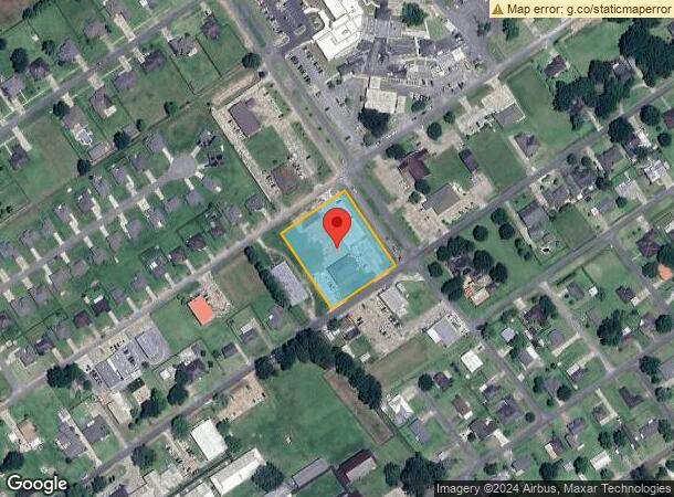  1451 E Bridge St, Breaux Bridge, LA Parcel Map