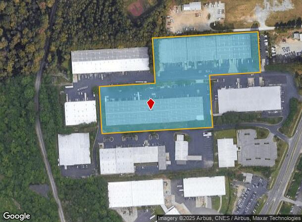  1200 Express Dr, Raleigh, NC Parcel Map