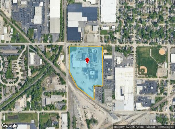  1815 W Spencer St, Appleton, WI Parcel Map