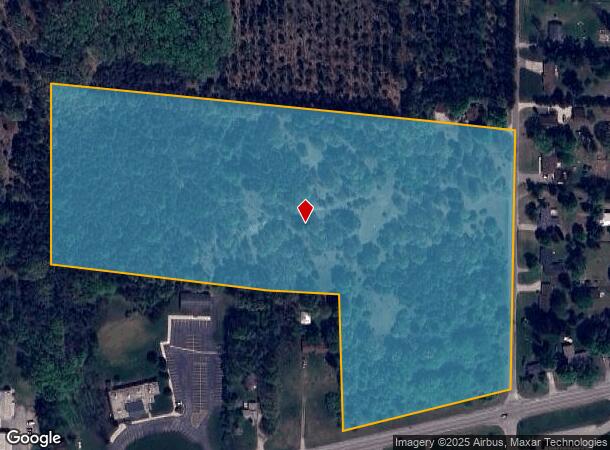 942 E Parkdale Ave, Manistee, MI Parcel Map