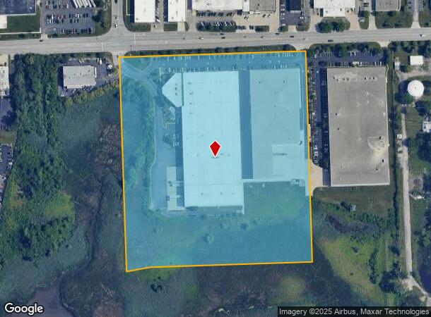 1195 W Fullerton Ave, Addison, IL Parcel Map