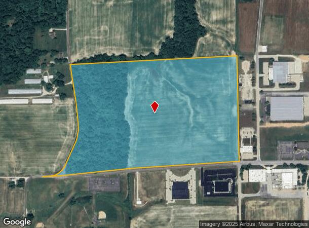  300 W 300 W W, Jasper, IN Parcel Map