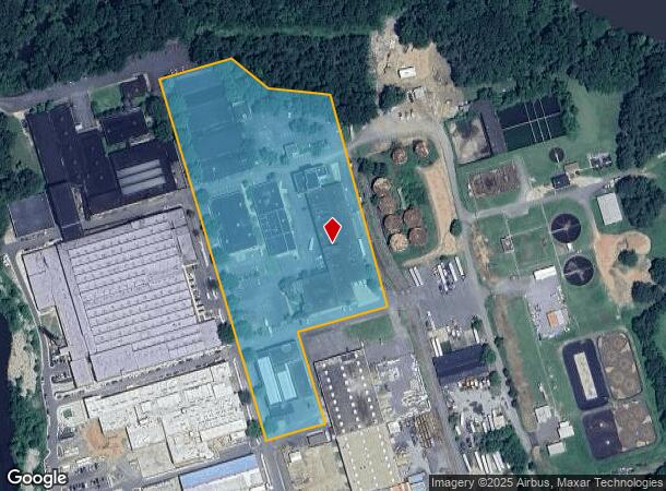 Bourbon St, Fredericksburg, VA Parcel Map