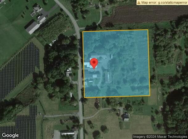  1939 Bennett Rd, Victor, NY Parcel Map