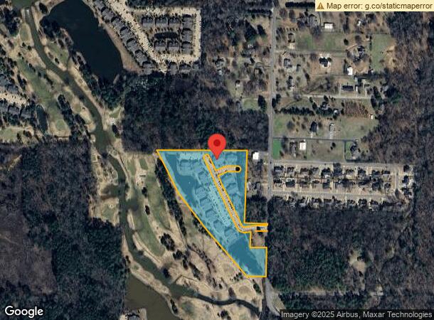  Medinah Dr & Hogan Ln, Bryant, AR Parcel Map