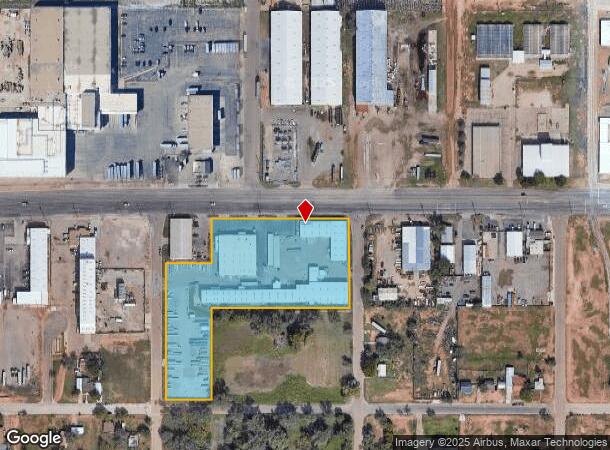 1116 E 50Th St, Lubbock, TX Parcel Map