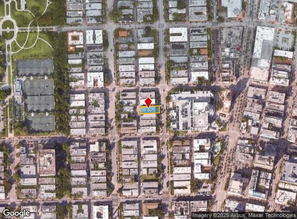  1124 Pennsylvania Ave, Miami Beach, FL Parcel Map