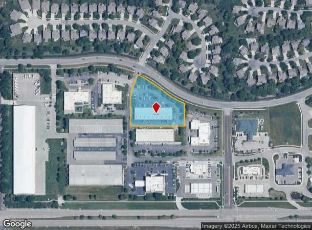  9147 W 133Rd St, Overland Park, KS Parcel Map