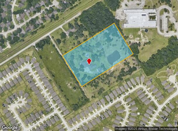  3610 Otto Rd, Spring, TX Parcel Map