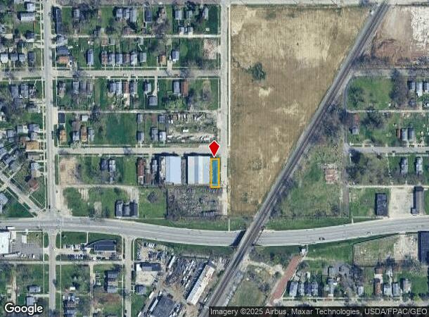  1801 Palmwood Ave, Toledo, OH Parcel Map