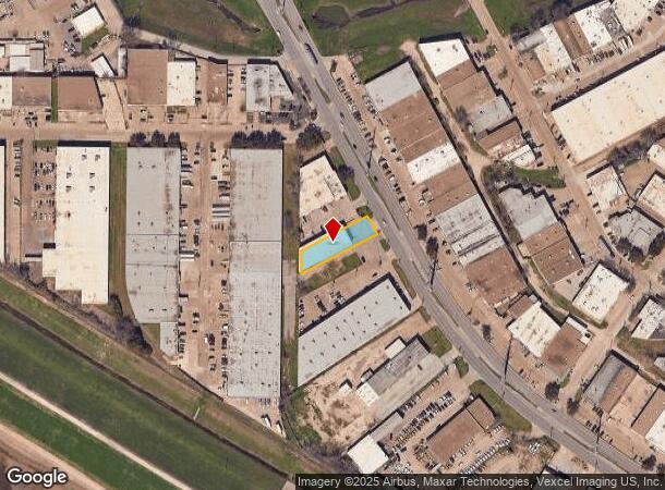 2611 Irving Blvd, Dallas, TX Parcel Map