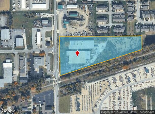  701 N Carr Rd, Plainfield, IN Parcel Map