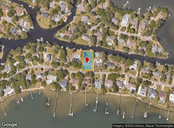  2212 Windward Shore Dr, Virginia Beach, VA Parcel Map