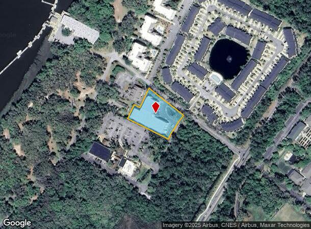 391 Hamilton Rd, Saint Simons Island, GA Parcel Map