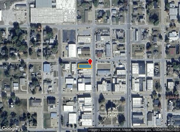 23 N Clinton St, Albia, IA Parcel Map