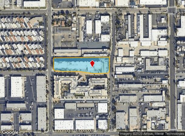 1650 Monrovia Ave, Costa Mesa, CA Parcel Map