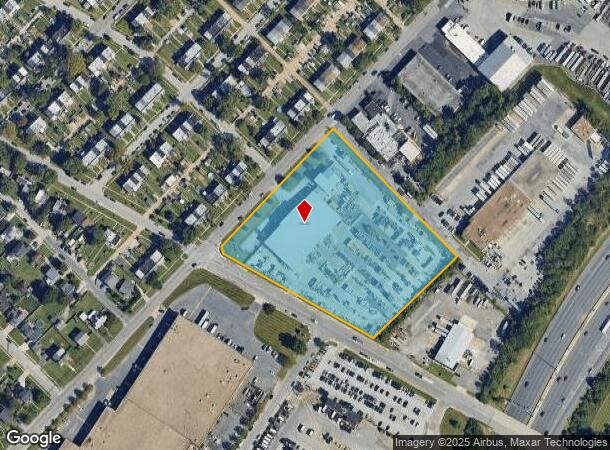 3665 Benson Ave, Halethorpe, MD Parcel Map