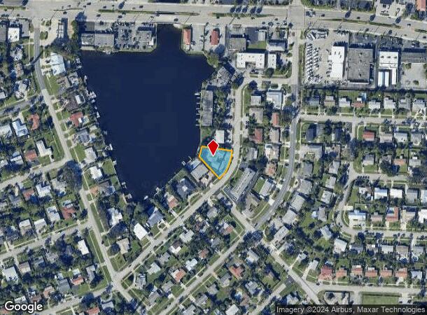  543 W Kalmia Dr, West Palm Beach, FL Parcel Map