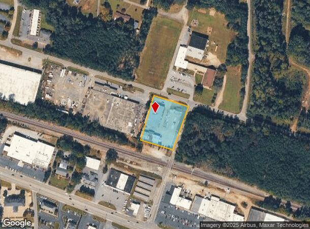  111 Allan St, Easley, SC Parcel Map