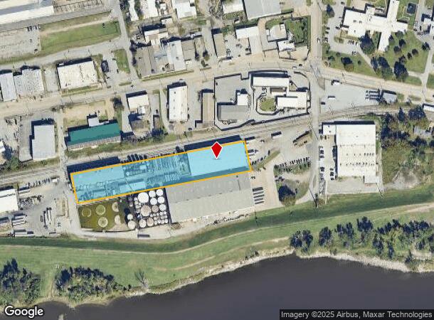 2840 Charles Page Blvd, Tulsa, OK Parcel Map
