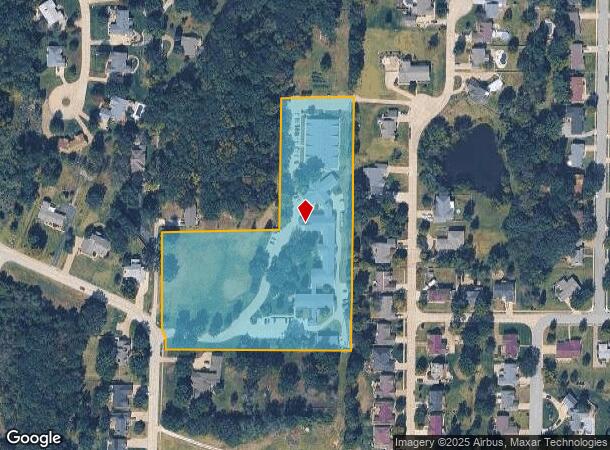 707 Emge Rd, O Fallon, MO Parcel Map