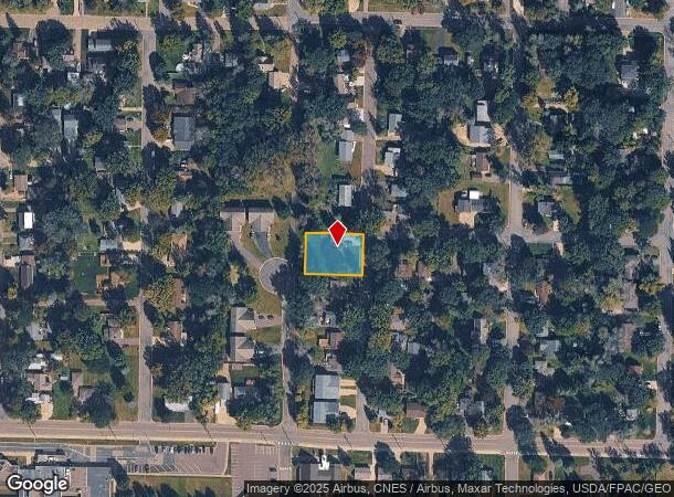  1010 5Th St Se, Forest Lake, MN Parcel Map