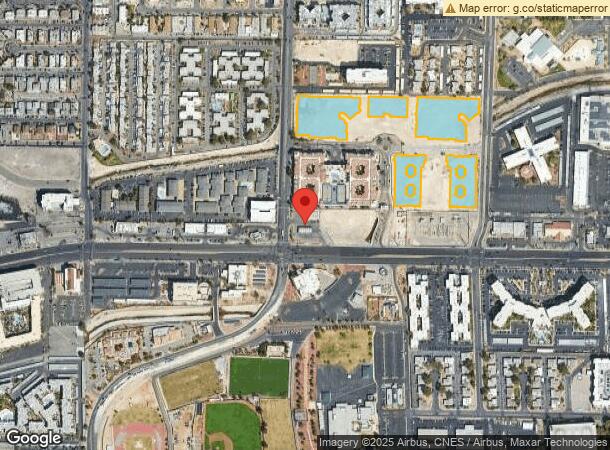  838 E Flamingo Rd, Las Vegas, NV Parcel Map